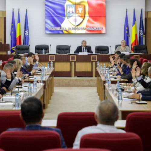 Prima şedinţă a noului Consiliu Judeţean Vrancea