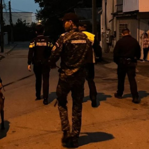 Acțiune a poliției în Botoșani pentru menținerea ordinii publice