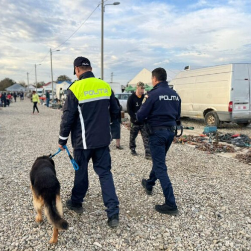 Acțiune amplă a poliției în Adjud pentru siguranța publică