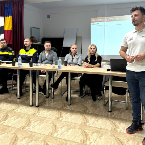 Fundatia Malama Cristiana Cosmina a organizat evenimentul "Stop accidentelor! Viata are prioritate!"