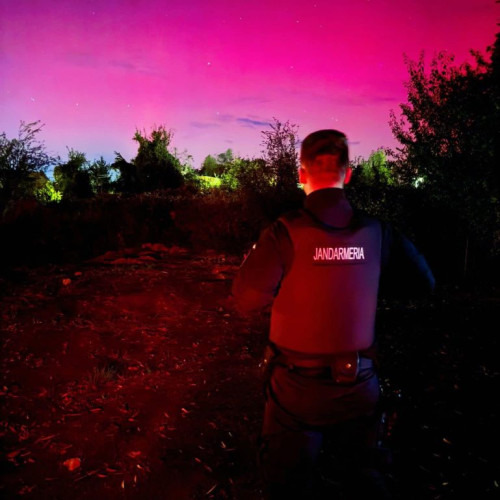 Aurora boreală devine tot mai vizibilă în România