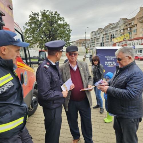 Pompierii din Botoșani promovează educația pentru prevenirea dezastrelor naturale