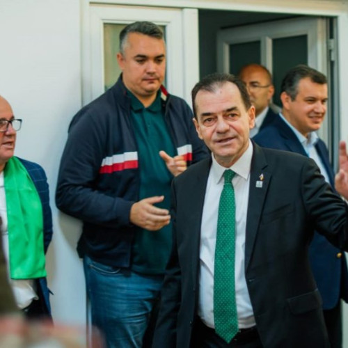 Ludovic Orban, întâlnire cu susținătorii din Vrancea, anunțând alianțe politice