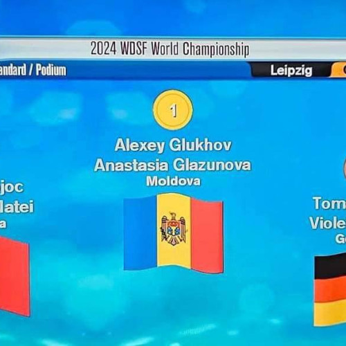 Rares Cojoc și Andreea Matei, vicecampioni mondiali la dans sportiv