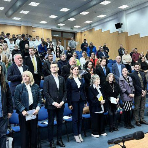 Omagiu adus istoricului Sever Dumitrascu la Deva