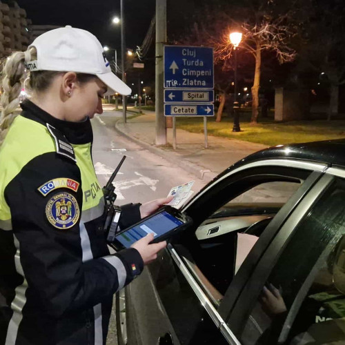Poliția din Alba a efectuat verificări ample în ultimele 48 de ore