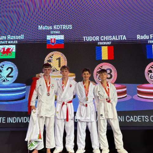 Sportivii de la ACS Karate Brașov, performanțe deosebite la Campionatul European de Karate WUKF