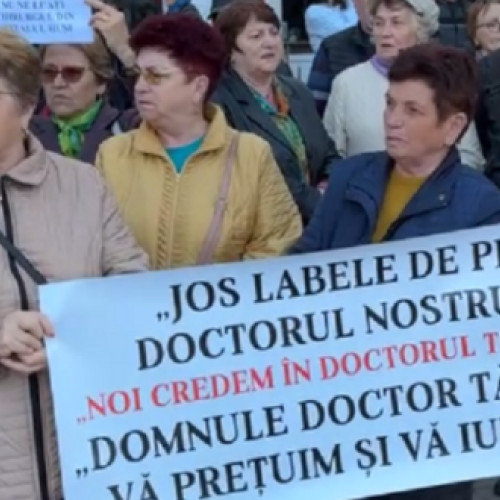 Miting de susținere pentru dr. Nelu Tataru la Huși