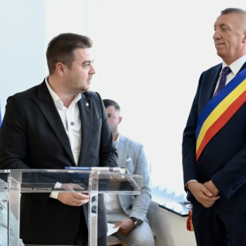 Eduard Dziminschi este investit primar pentru al treilea mandat în comuna Moara