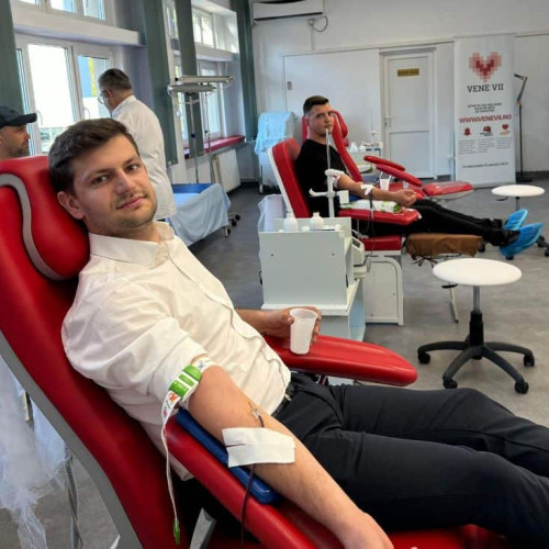 Membrii PSD Alba și PES Activists organizează o acțiune de donare de sânge