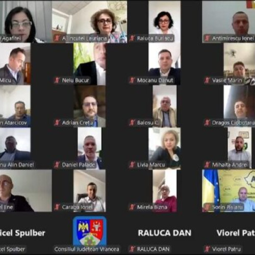 Consiliul Județean Vrancea se întâlnește în ședință extraordinară