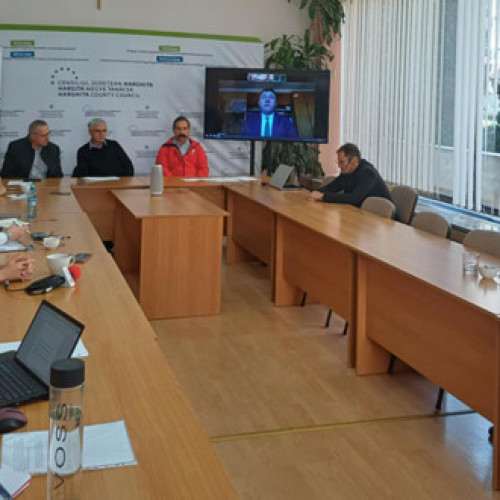 Conferință de presă între Caritas Alba Iulia și Consiliul Județean Harghita