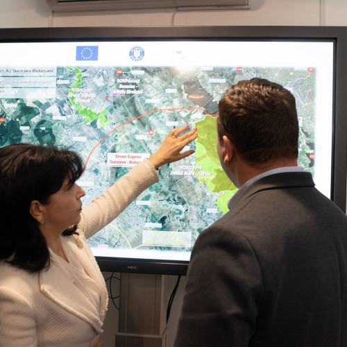 Avans în proiectul drumului de mare viteză Botoșani - Suceava