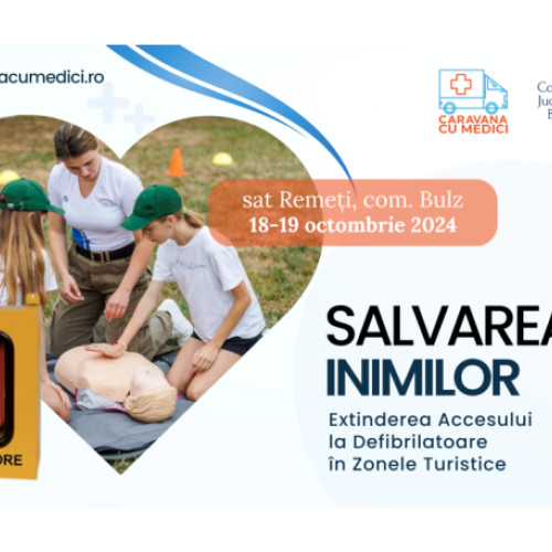 Asociatia Caravana cu Medici Bihor lansează proiectul "Salvarea Inimilor" în Remeti