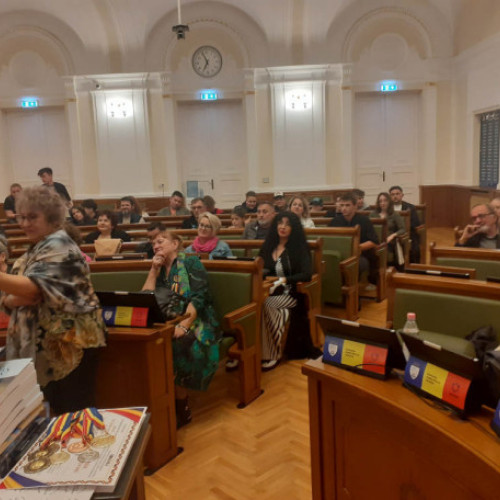 Festivitate de premiere la Festivalul Internațional de Poezie "Drag de limba română"