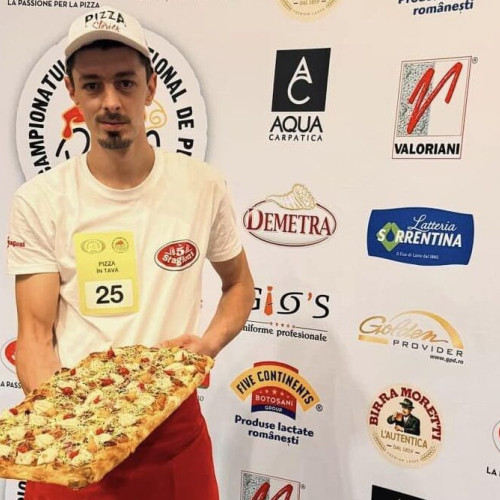 Un pizzar din Botoșani, premiat la Campionatul Internațional de Pizza 2024