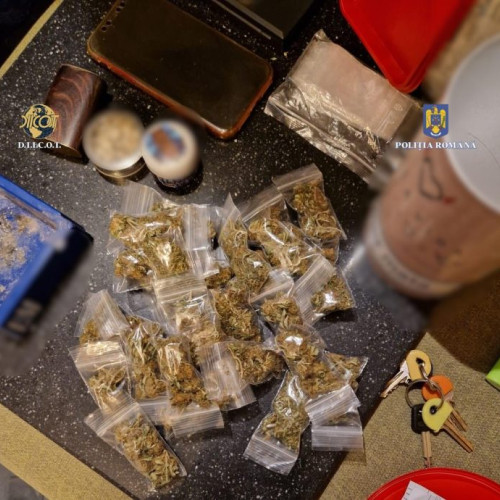 Acțiune împotriva traficului de droguri în Vrancea