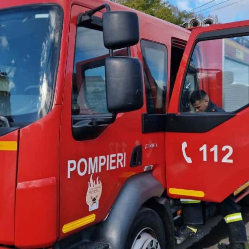 Incendiu într-un operator economic din Sebeș