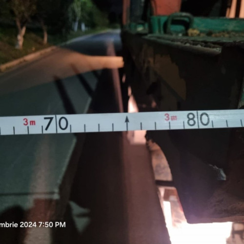 Transporturi agabaritice pe străzile din Arad