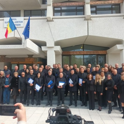 Candidatii PNL Botosani pentru Parlament, in doliu la depunerea dosarelor