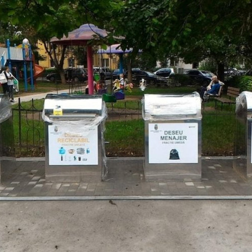 Primăria Brașov instalează ecoinsule subterane pentru colectarea deșeurilor