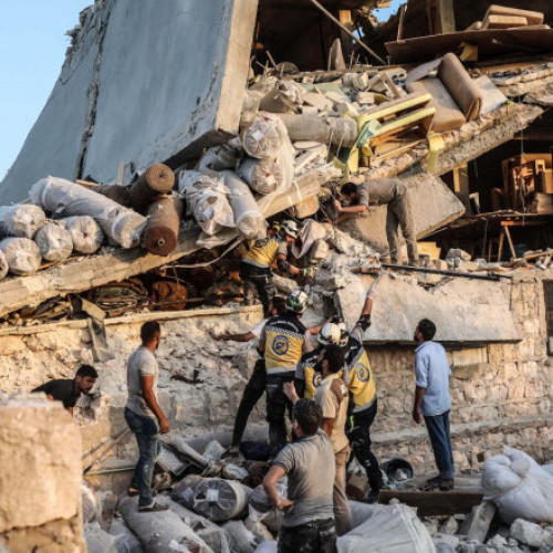 Atacurile aeriene rusești din Idleb provoacă moartea a zece civili