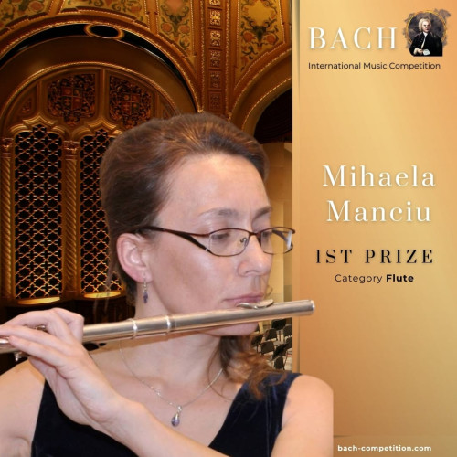 Mihaela Manciu câștigă un premiu prestigios la o competiție internațională de muzică