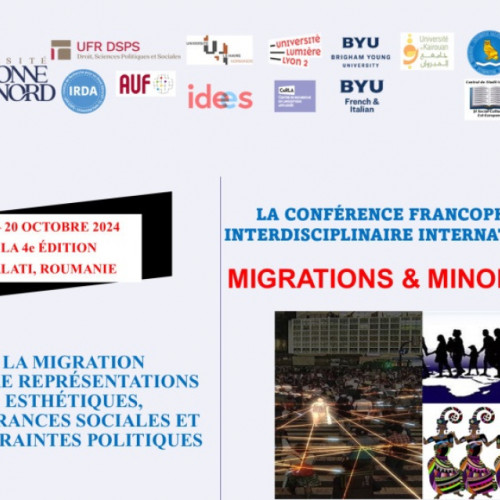 Universitatea "Dunarea de Jos" din Galati organizează Conferința Francofonă "Migrație și Minorități"