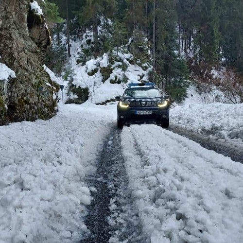 Închiderea a șase segmente de drumuri județene din Alba pentru sezonul rece 2024-2025