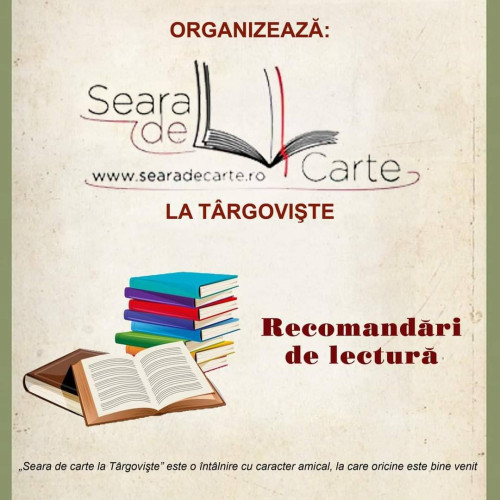 O nouă întâlnire "Seara de carte la Târgoviște" la Biblioteca Județeană