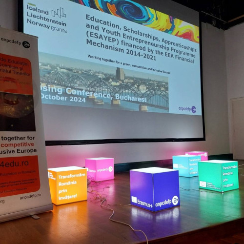 Conferința de închidere a programului educațional în Dâmbovița