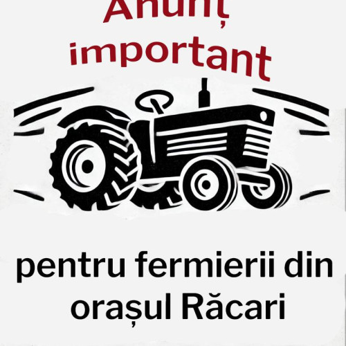 Fermierii din Racari, atenționați cu privire la despăgubirile pentru pagubele cauzate de secetă