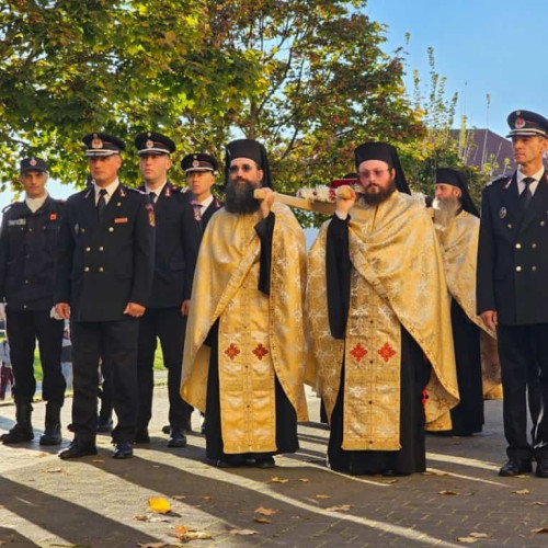 Pompierii din Alba Iulia au cinstit moastele Sf. Ierarh Iosif cel Nou de la Partos