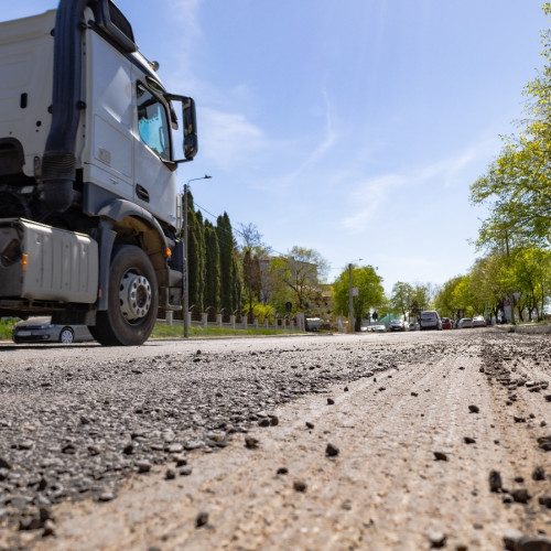 Reabilitarea străzii Ocolitor Pacea începe în Botoșani