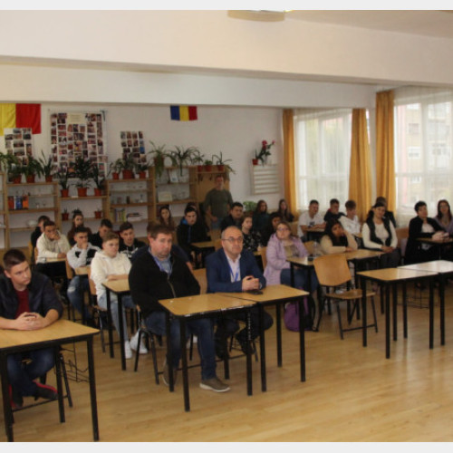 Lansare de proiect Erasmus+ la Liceul Tehnologic "Unirea" Stei