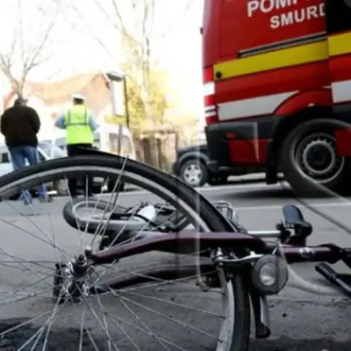 Accident grav: Biciclist lovit de un sofer aflat sub influenta alcoolului