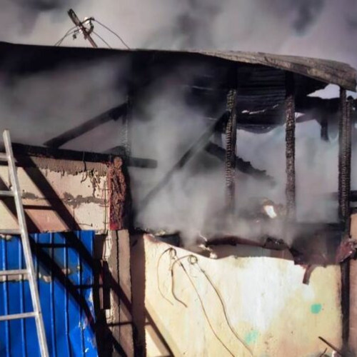 Incendiu devastator în Odobești, soldat cu distrugerea unei locuințe