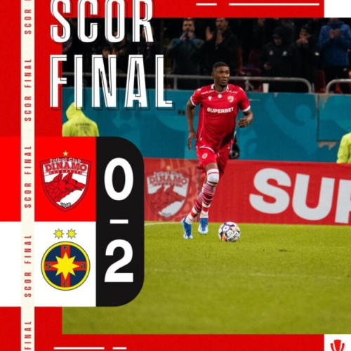 FCSB învinge Dinamo București cu 2-0 într-un derby de tradiție