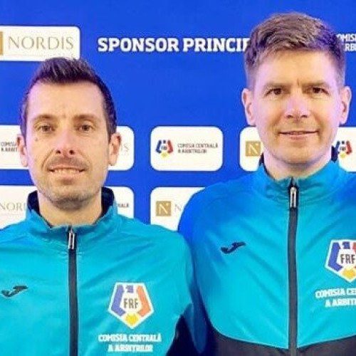 Arbitrii ieseni Vlad Ciobanu și Bogdan Hanceariuc, delegați de UEFA la meciuri importate din Liga Campionilor