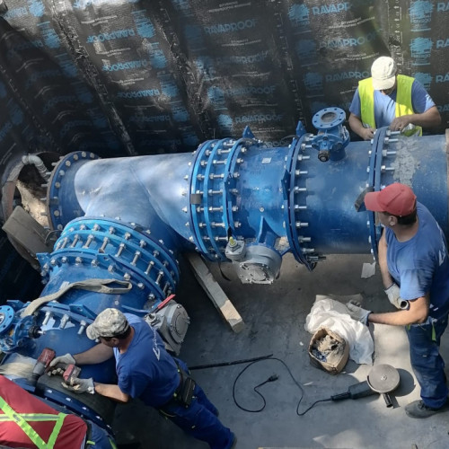 Conducta magistrală din Galați, modernizată pentru a asigura apă potabilă