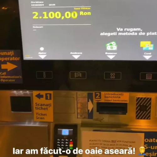 Culita Sterp, surprins de o taxa uriasa la Aeroportul Otopeni