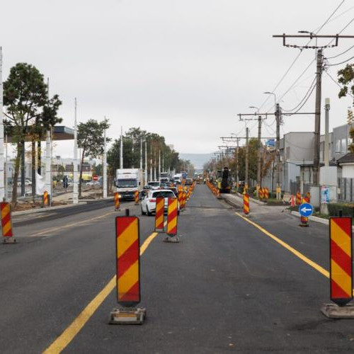 Circulația pe strada Traian Vuia s-a reluat pe 4 benzi