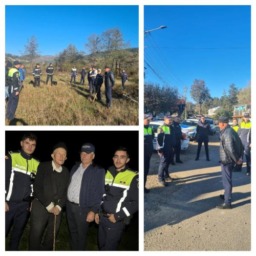 Bătrânel dispărut găsit în viață după două zile de căutări