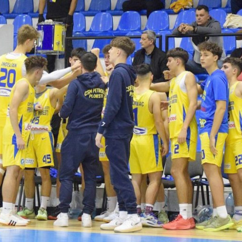 CSM BBA Petrolul Ploiești continuă seria victoriilor în campionatul de baschet U16