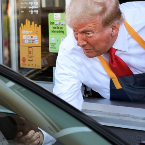 McDonald's și vizita lui Donald Trump în campania electorală din 2024