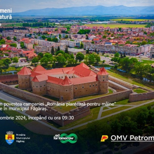 O nouă acțiune de plantare urbană la Făgăraș