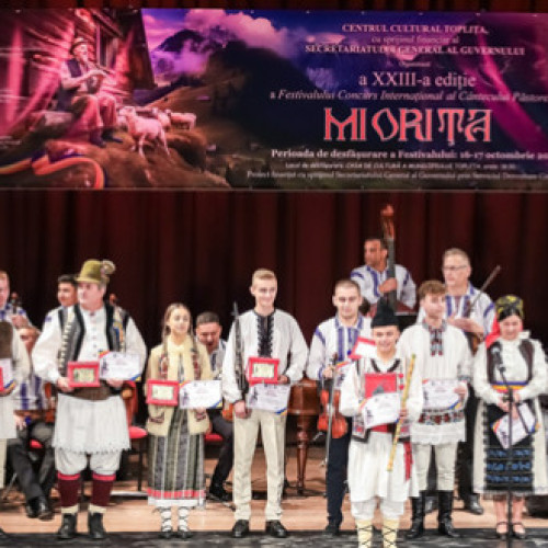 Festivalul-Concurs Internațional al Cântecului Păstoresc "Miorița", ediția a 23-a, desfășurat la Toplița