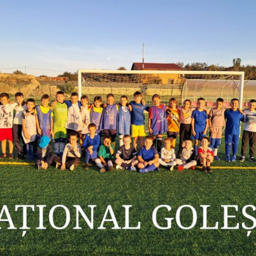 Primăria Golești organizează cursuri gratuite de fotbal pentru copii