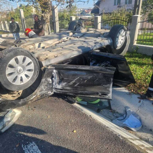 Accident rutier grav în localitatea Zaicesti: patru persoane rănite, printre care doi copii