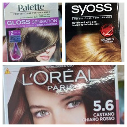 Avertizare cu privire la produsele cosmetice tip vopsea de păr